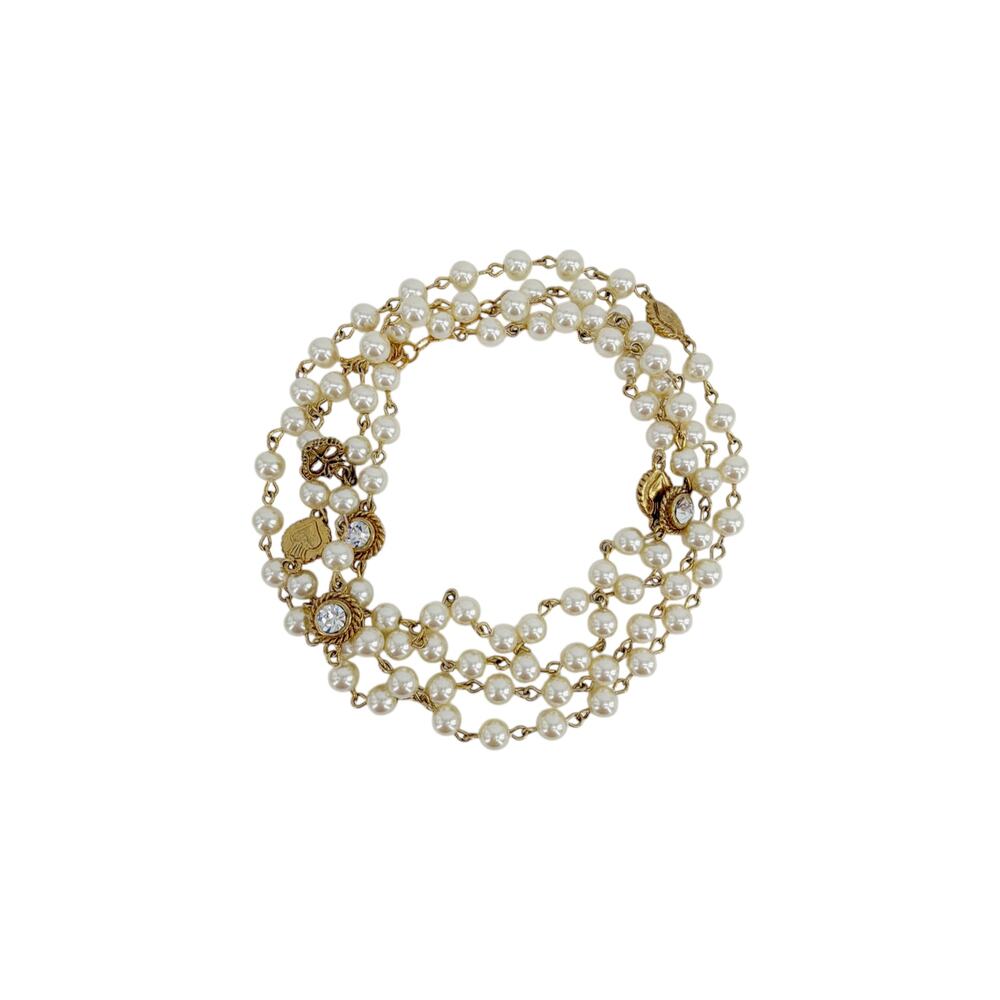 VIRGINS SAINTS & ANGELS VSA Wrap 6mm Pearl Cream & Gold - Picture 8 of 11
